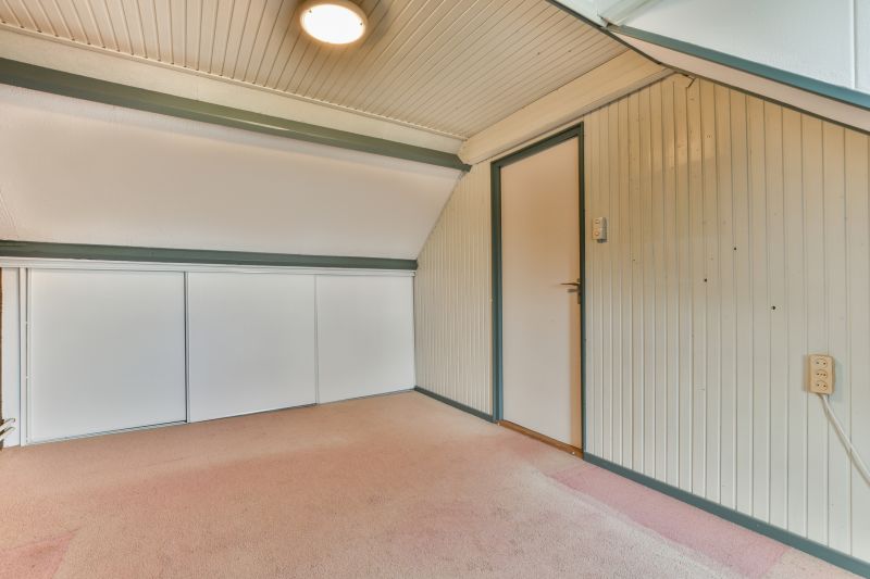 Interior View of Attic Door